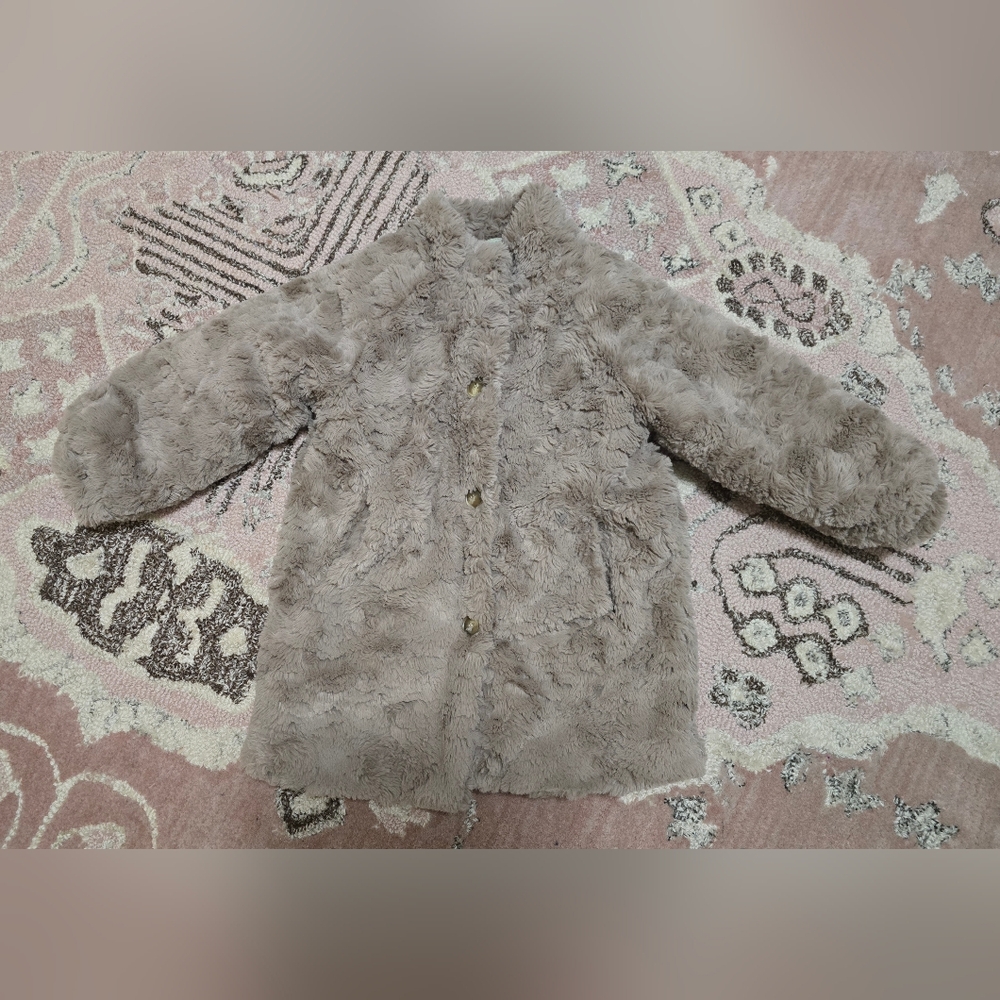 Donsje Amsterdam Faux Fur Coat (3–4Y)